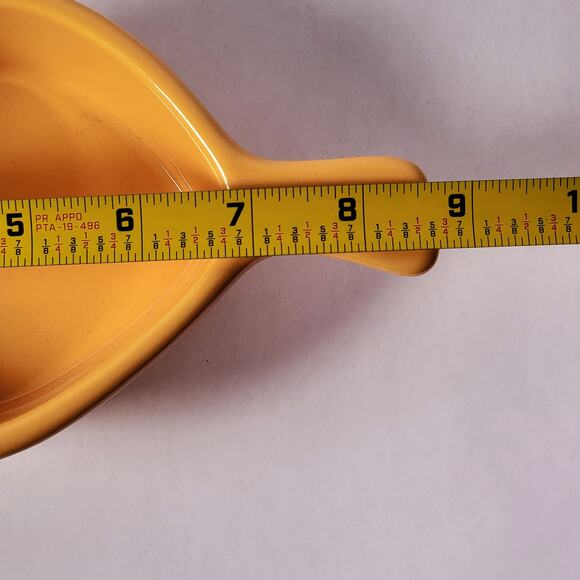 Chantal Ramekin Leaf 12-Ounce Bakeware Baking Dish Orange Enamel 93-LO15 Setof 3 - Picture 8 of 10